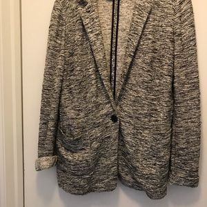 Loft Black & White Blazer size M